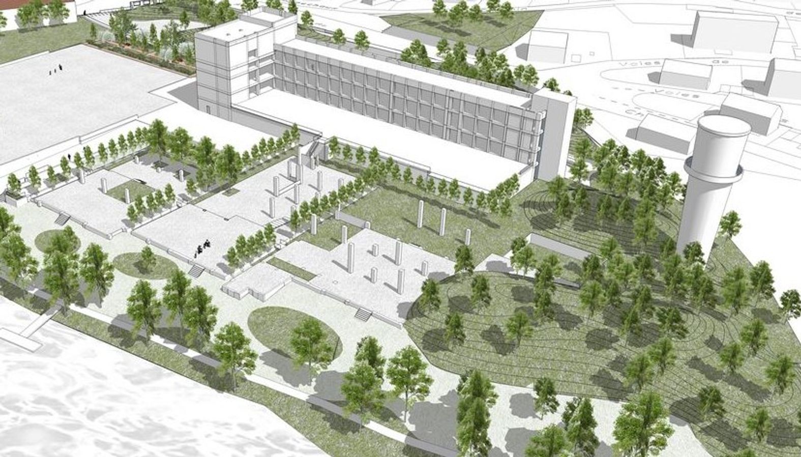 Restaurer la biodiversité d'un site pollué : l'aménagement du parc post industriel des Prés de Vaux à Besançon