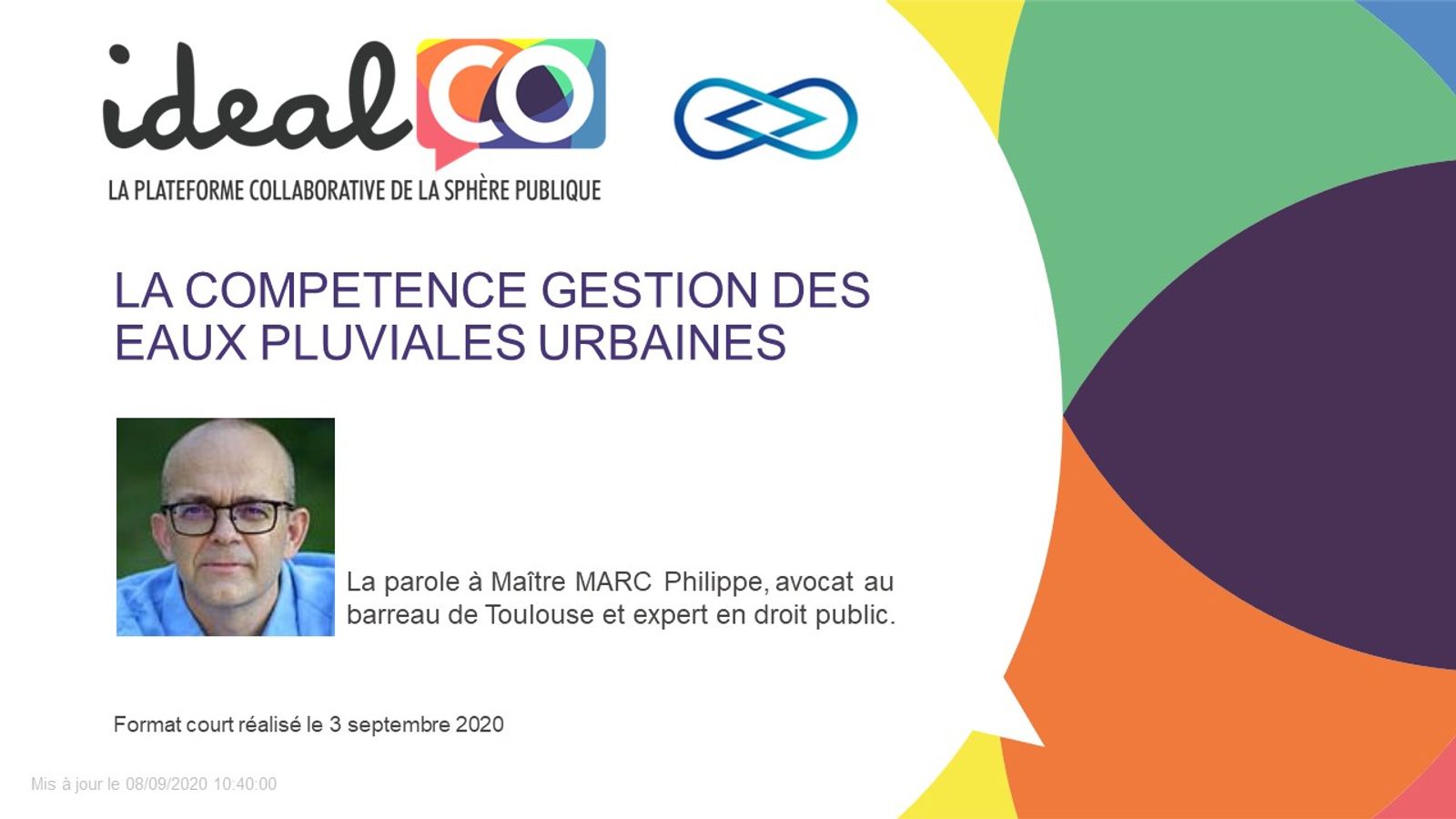 La compétence Gestion des Eaux Pluviales Urbaines