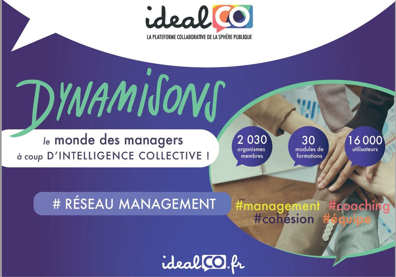 Venez découvrir la nouvelle communauté MANAGEMENT d'idealCO 