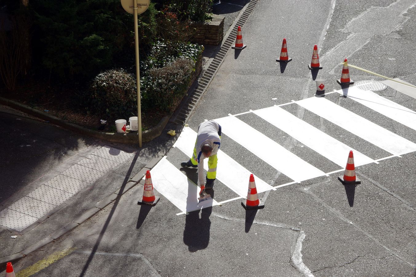 La signalisation horizontale : la création et son entretien