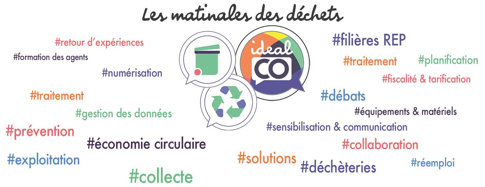 #LMDD - LES MATINALES DES DECHETS -  Les objets connectés dans le monde des déchets : où en sommes-nous ?