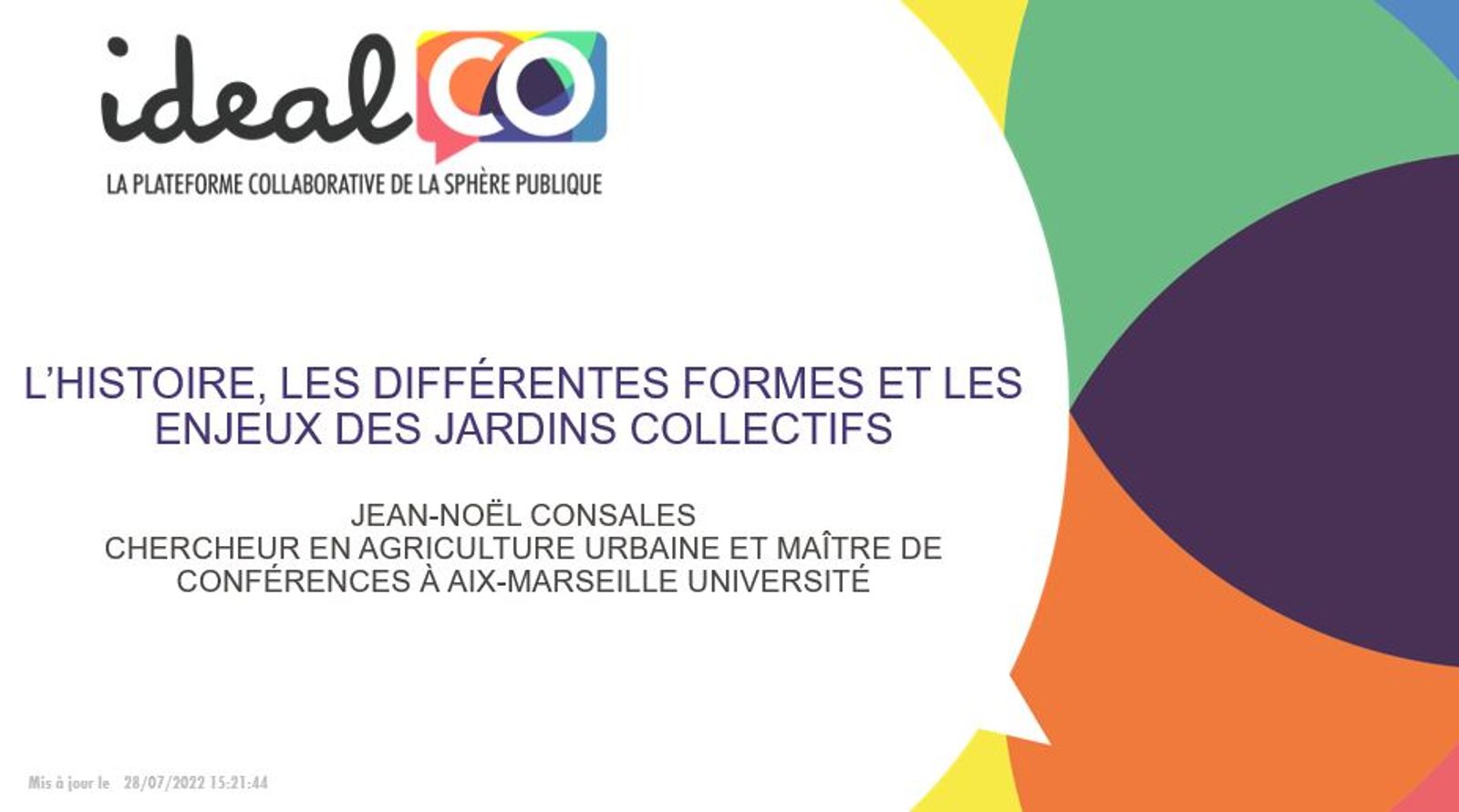 L’histoire, les différentes formes et les enjeux des jardins collectifs