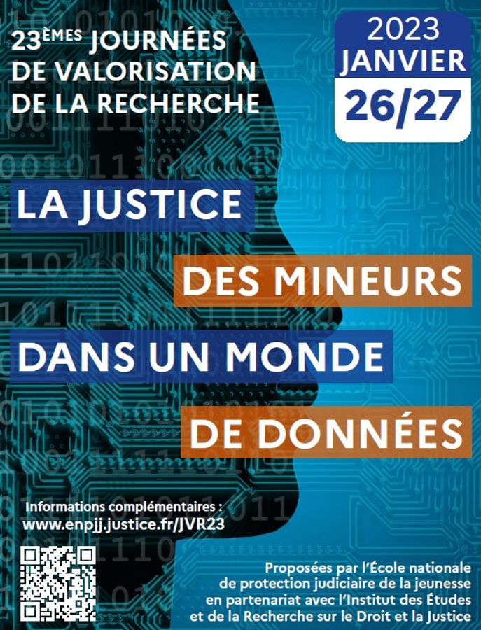 LA JUSTICE DES MINEURS DANS UN MONDE DE DONNÉES - 23ème JVR - jour 1