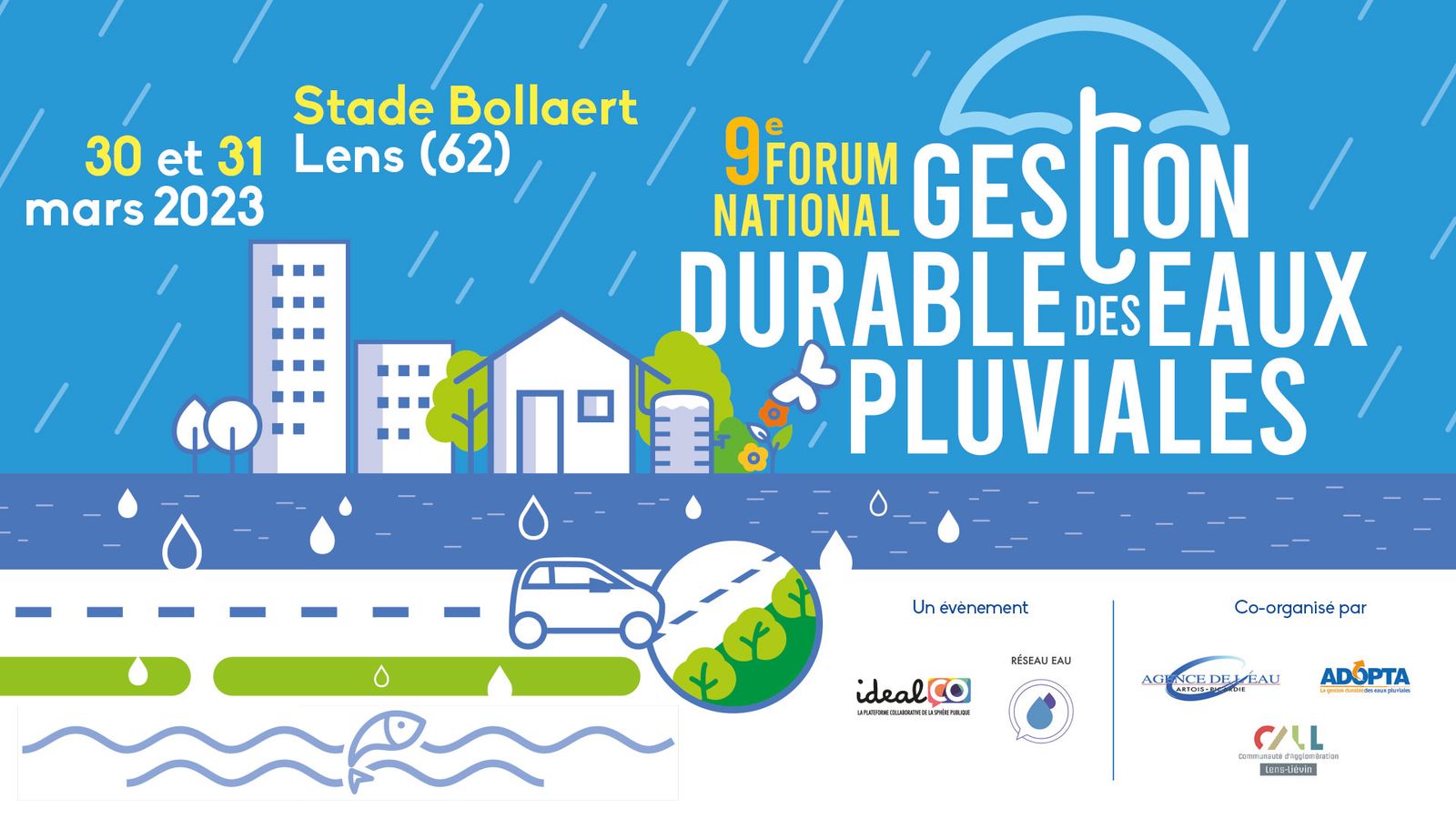 9ème édition du Forum national de la Gestion durable des eaux pluviales