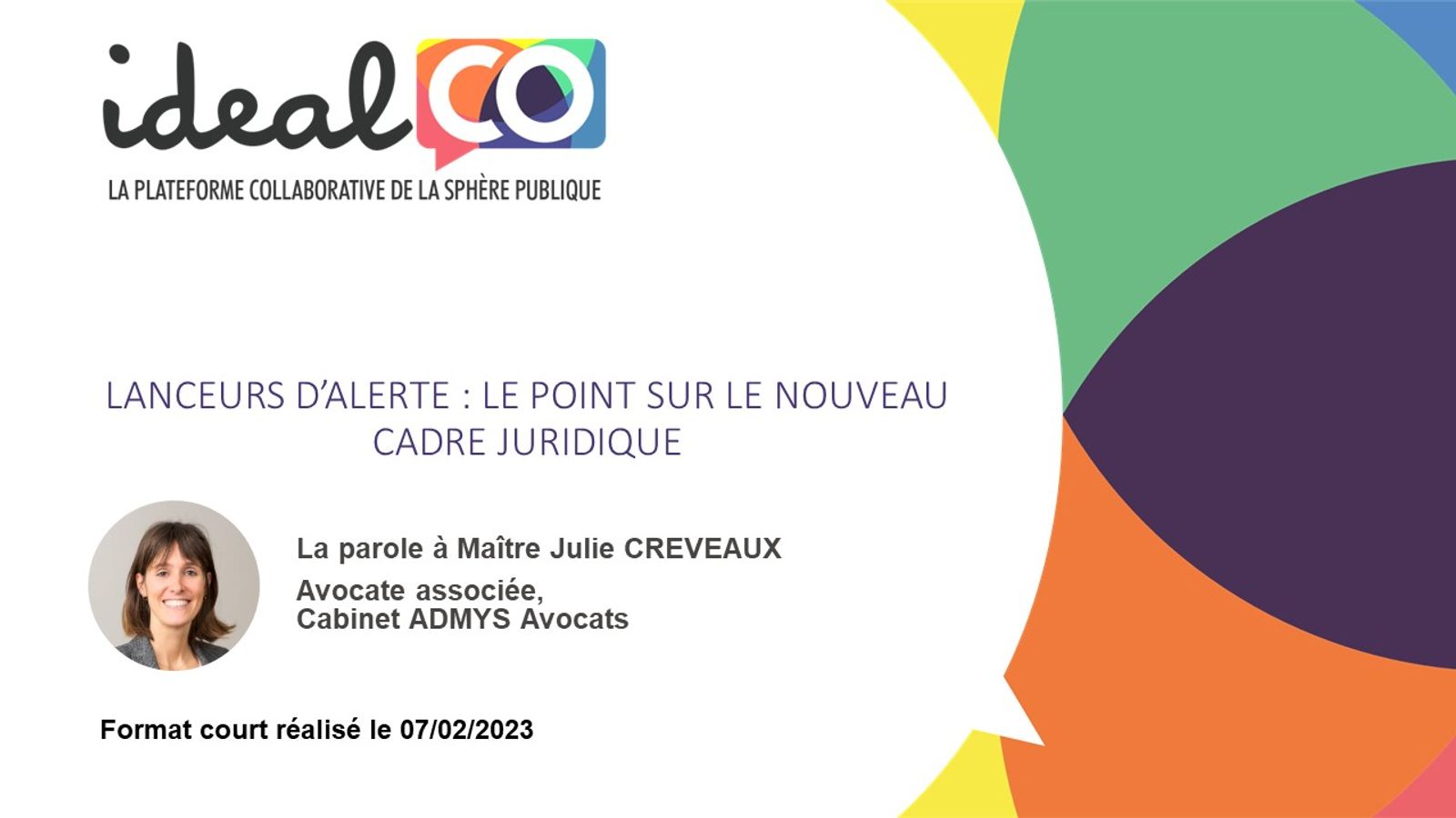 [Format court] Lanceurs d’alerte : le point sur le nouveau cadre juridique
