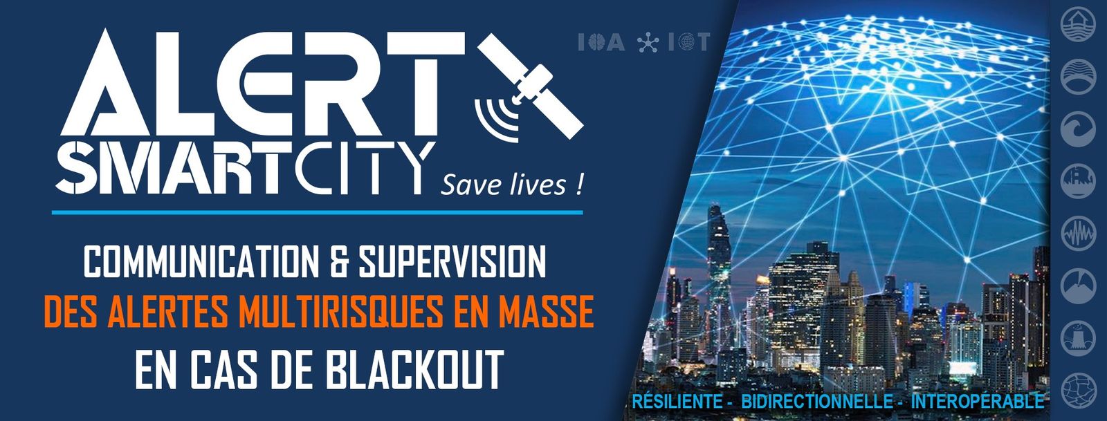 [FORMAT COURT] Solutions de communication de crise et de supervision des alertes multirisques en cas de blackout