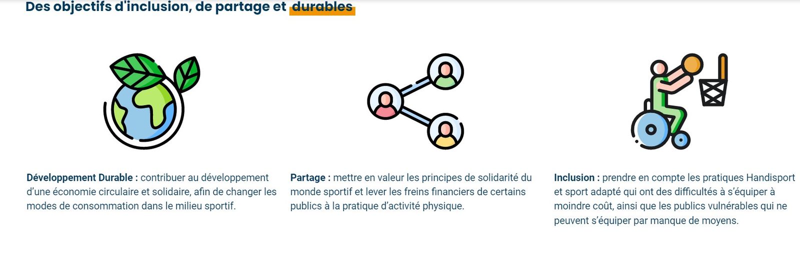 Sport ressources, une plateforme de dons et d'achat d'équipement sportifs inclusive et éco-responsable