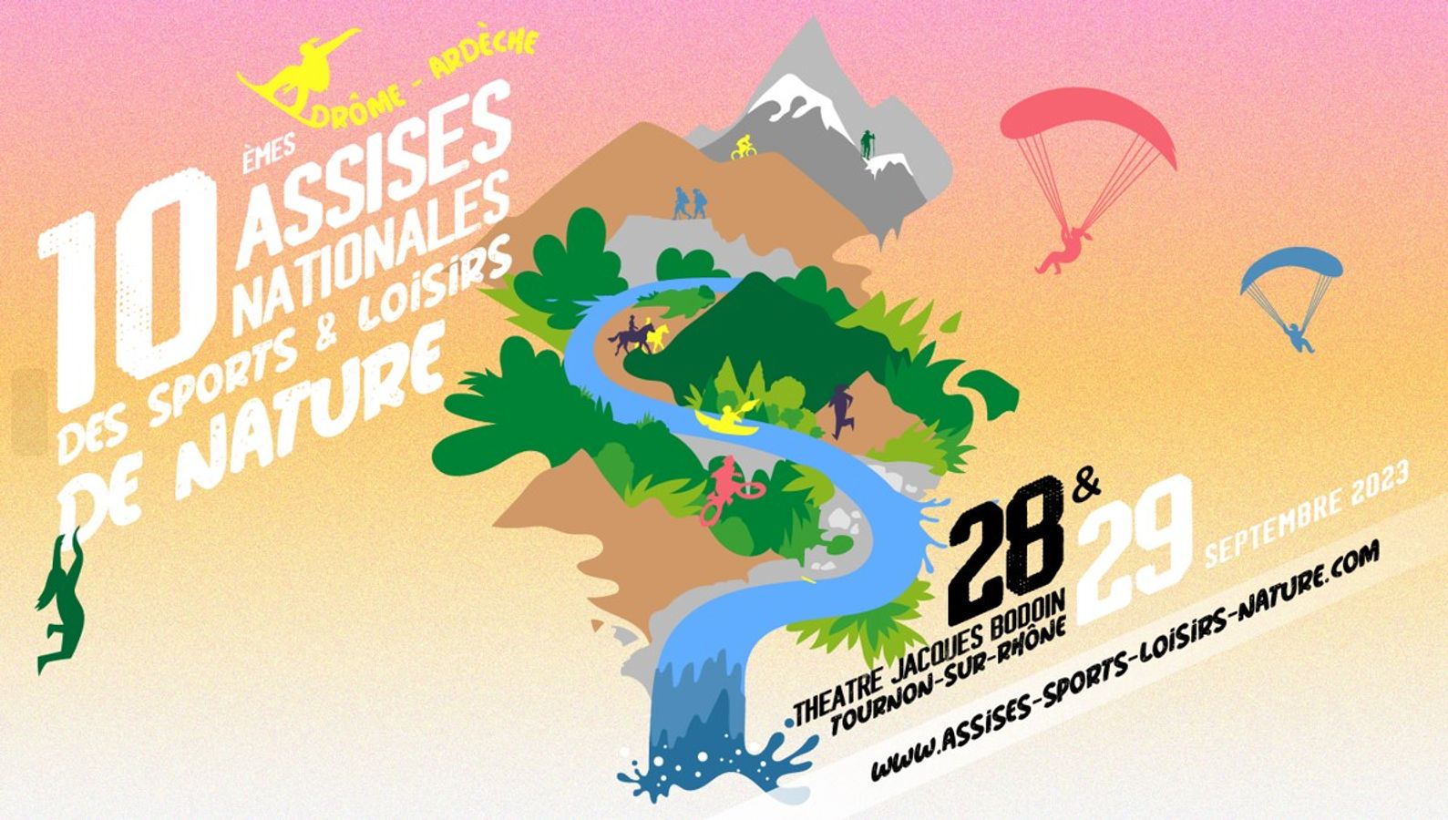 🎂 10ème édition Assises Nationales des Sports et Loisirs de Nature