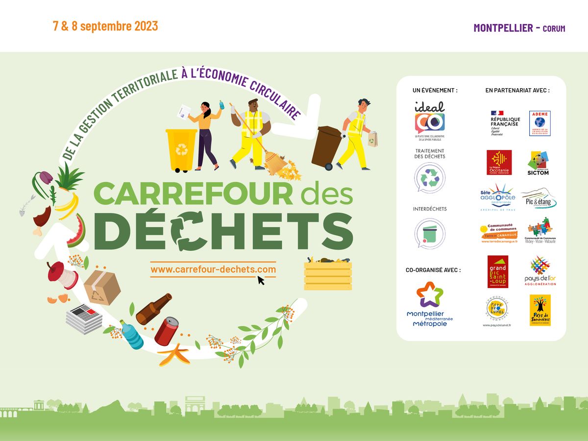 Carrefour des déchets à Montpellier : Les supports des ateliers