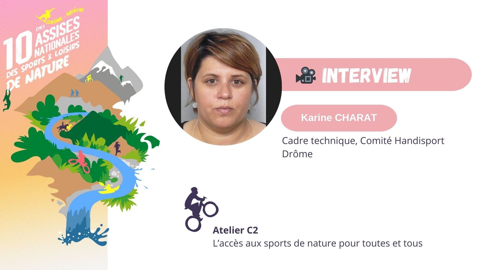 ITW - Atelier L’accès aux sports de nature pour toutes et tous