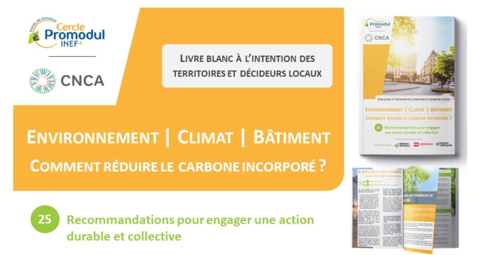 Livre blanc : Comment réduire le carbone incorporé ? 25 recommandations pour engager une action durable et collective