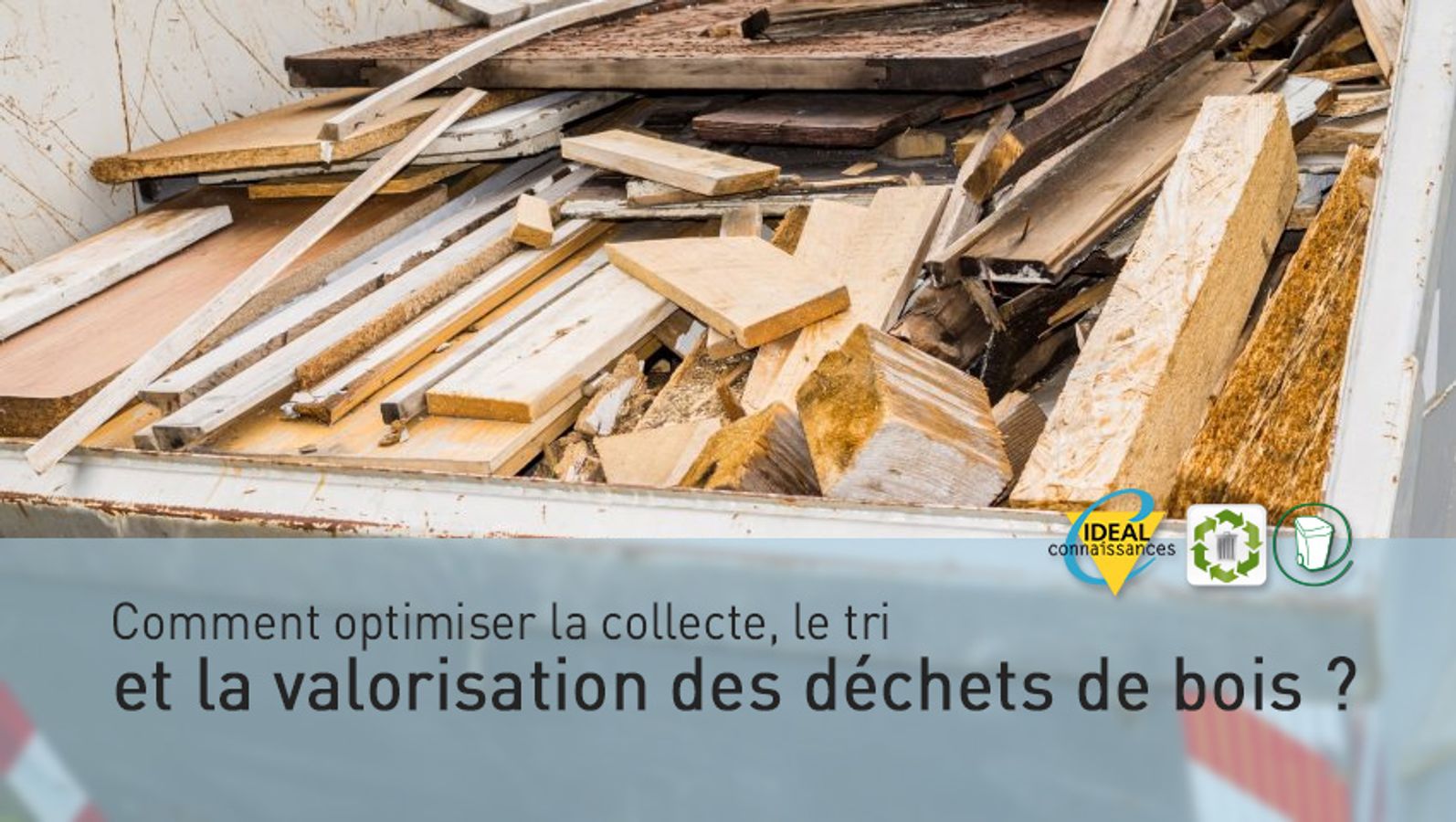 Comment optimiser la collecte, le tri et la valorisation des déchets de bois ?