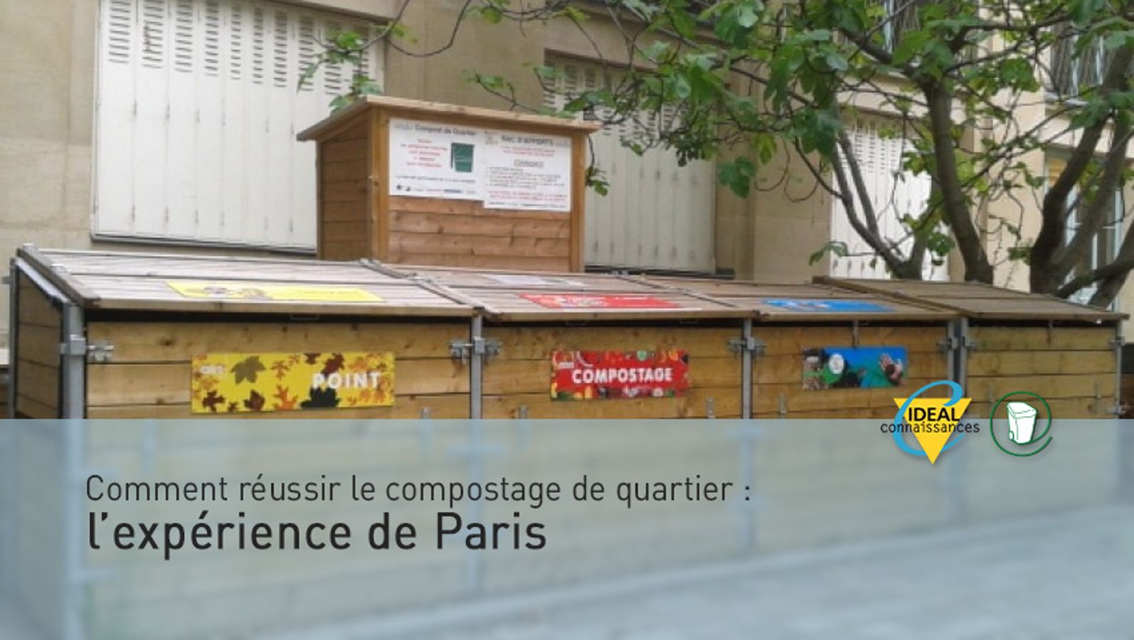 Comment réussir le compostage de quartier : l’expérience de Paris