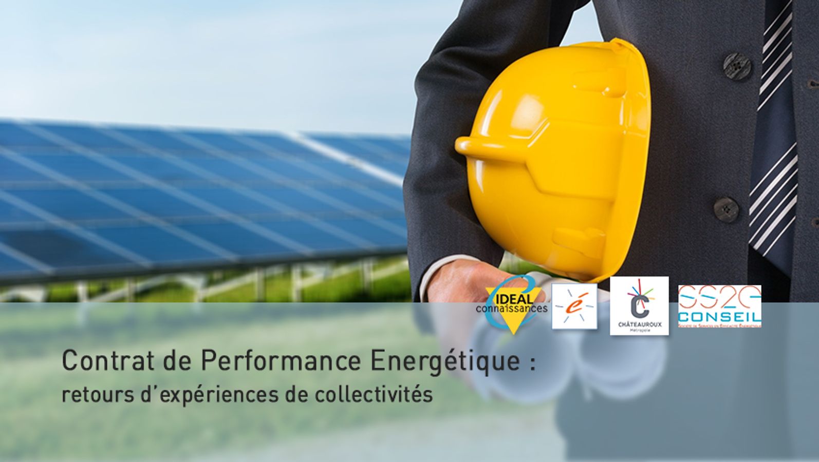 Contrat de Performance Energétique: retours d’expériences de collectivités 