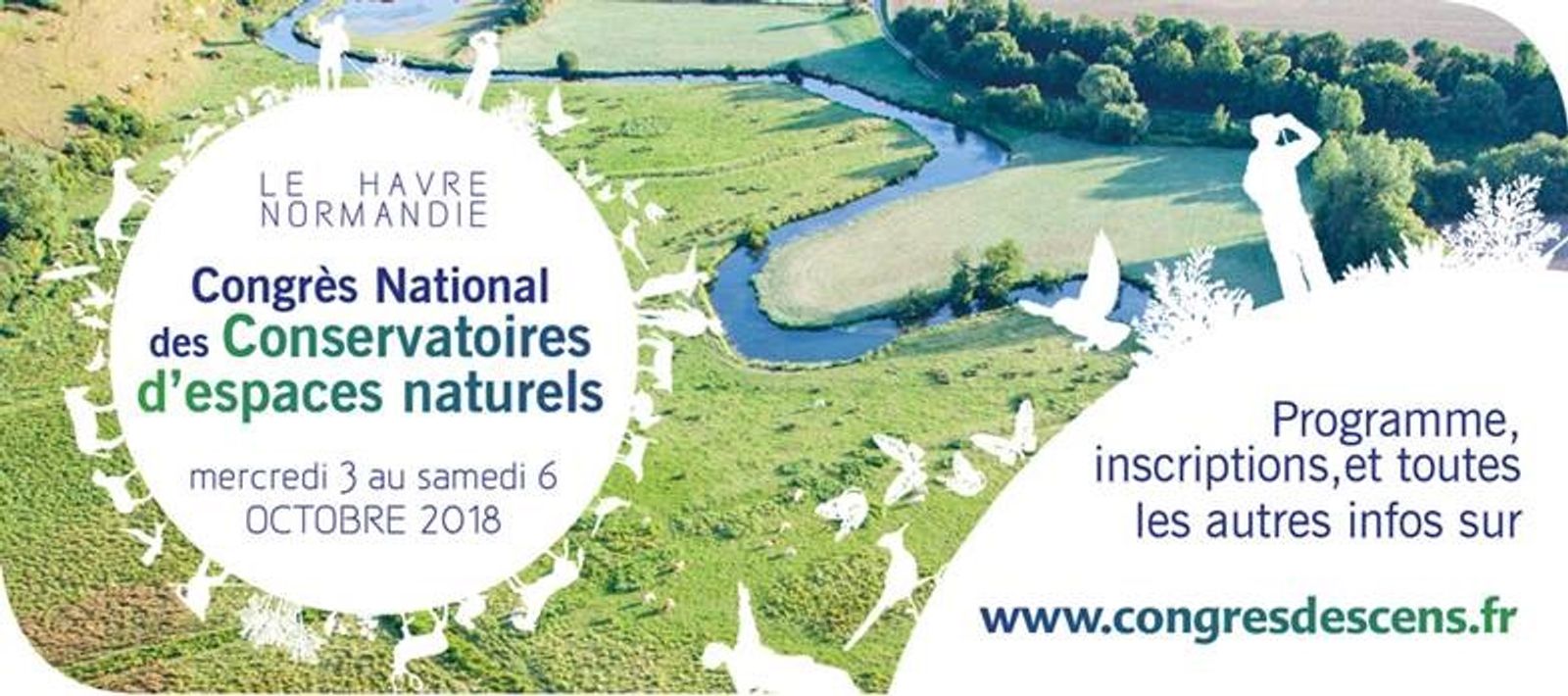 Congrès National des Conservatoires d'Espaces naturels en direct "De la source à l'estuaire, pour une gestion durable et partagée"