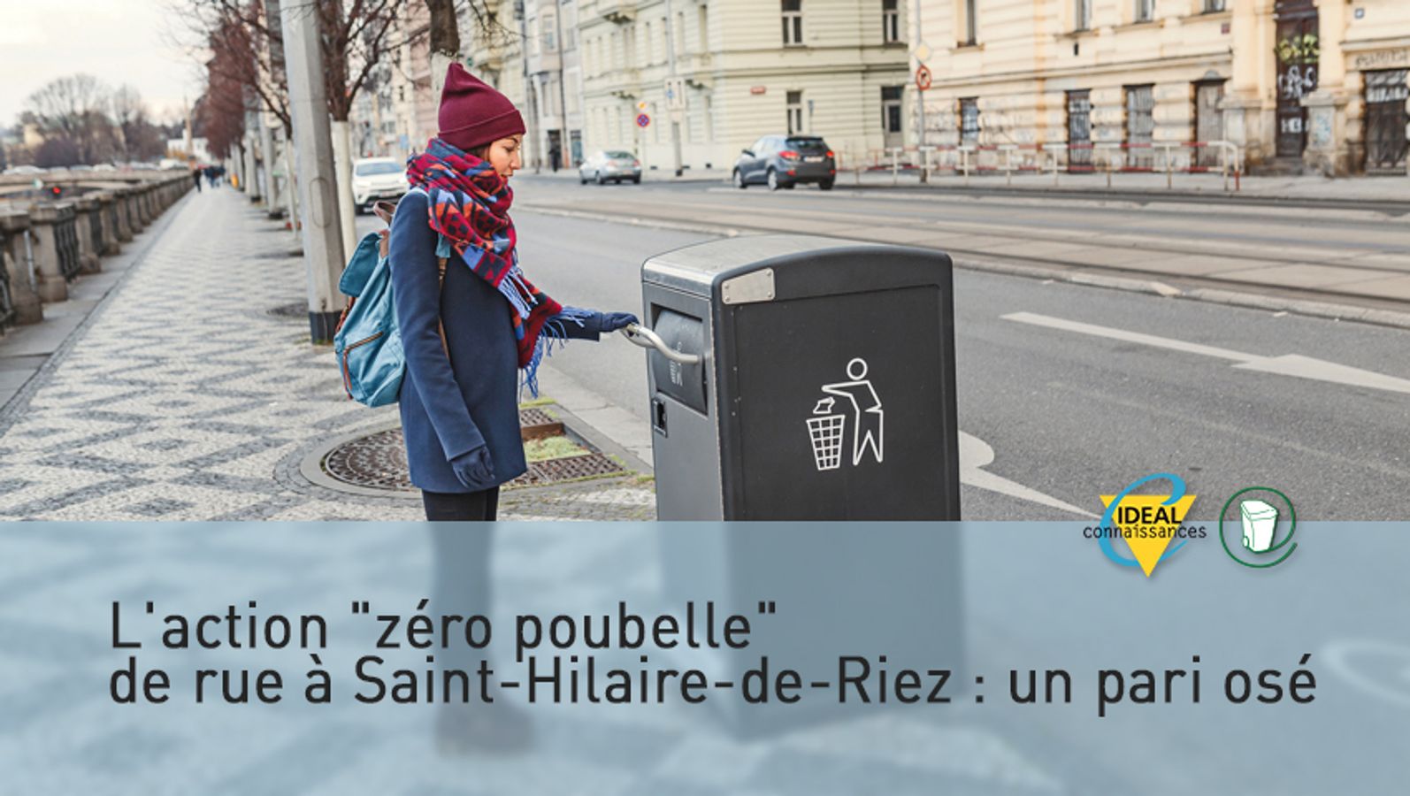 L'action "zéro poubelle" de rue à Saint-Hilaire-de-Riez : un pari osé