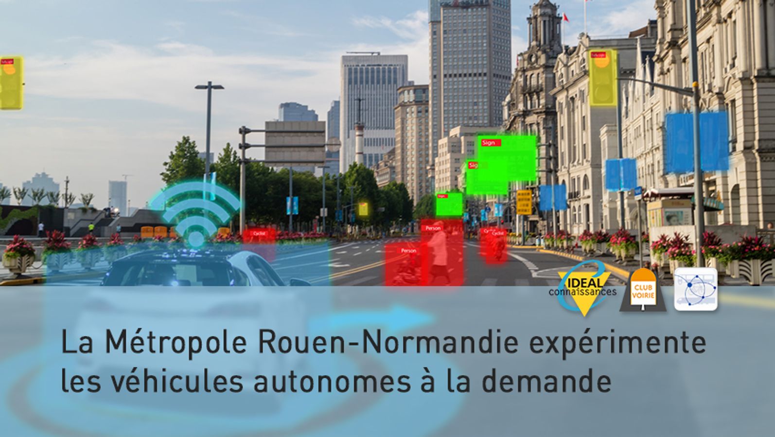 La Métropole Rouen-Normandie expérimente les véhicules autonomes à la demande