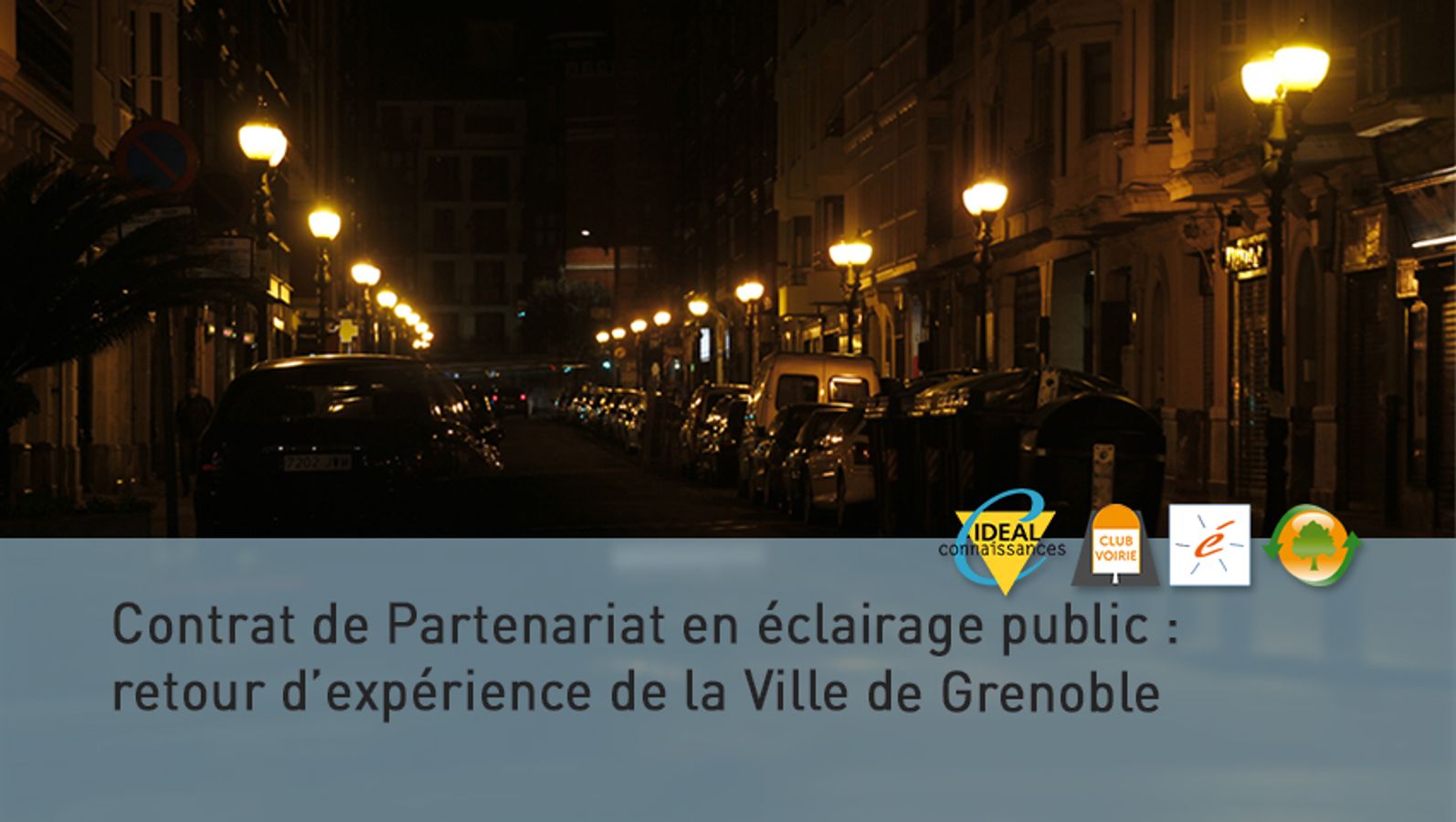 Contrat de Partenariat en éclairage public : Retour d’expérience de la Ville de Grenoble