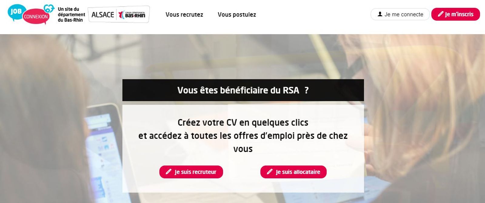 Retour d’expérience du CD67 et de sa plateforme Job Connexion 67 : un nouveaux levier pour favoriser le retour à l’emploi des publics  bénéficiaires du RSA 